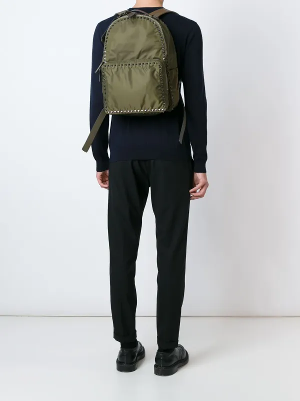 新品VALENTINO GARAVANI グリーン リュック