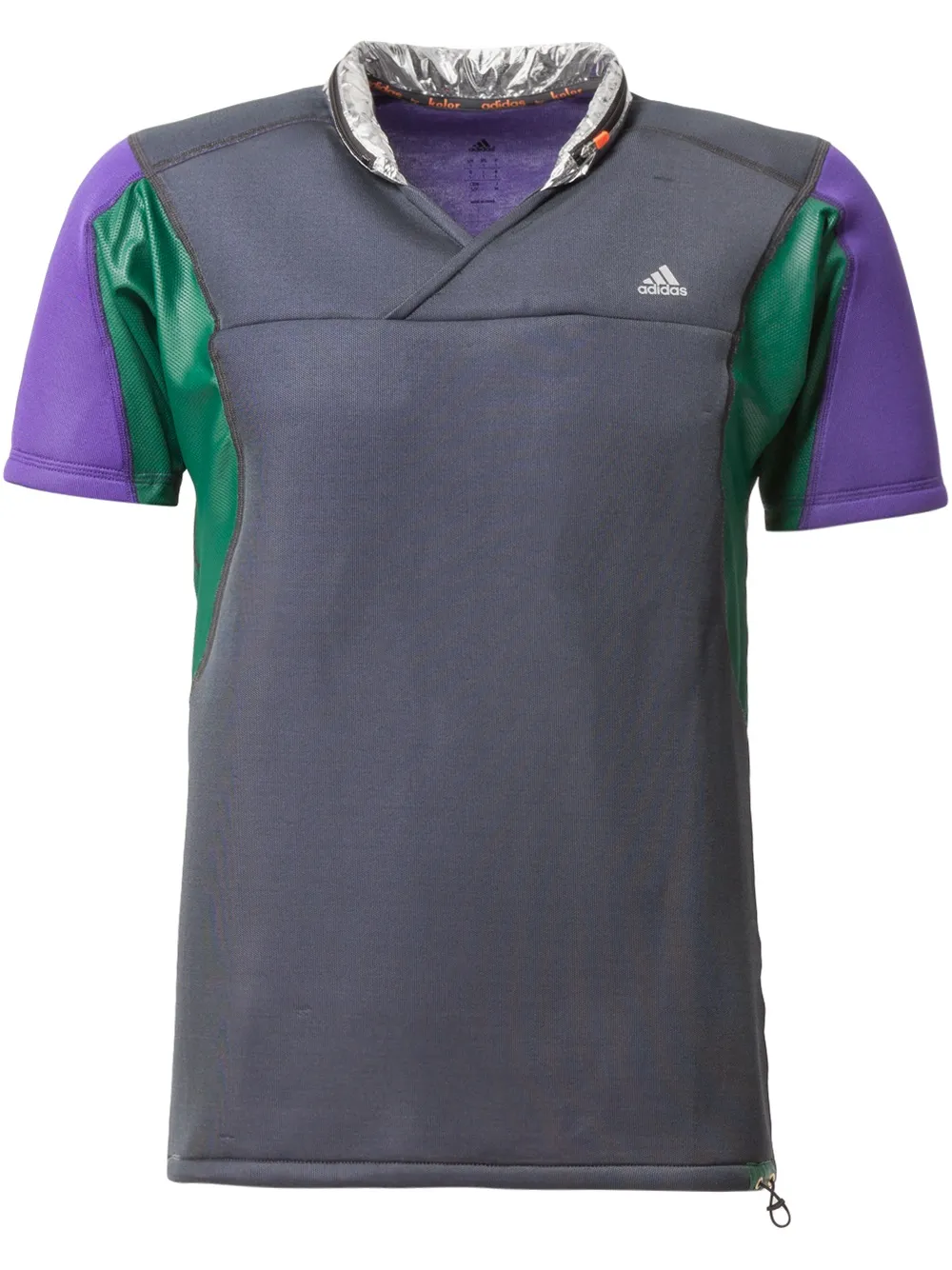 adidas Adidas by Adidas panelled T-shirt - Grigio