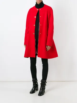 moncler flared quilted coat moncler flared quilted coat