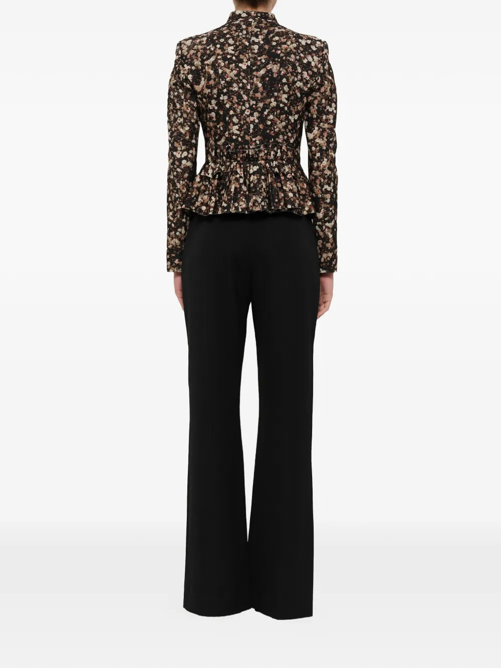  Givenchy Blazer Mit Rüschen   Braun 