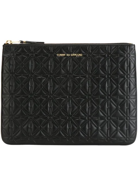 Comme Des Garçons Wallet 'Classic Embossed A' purse