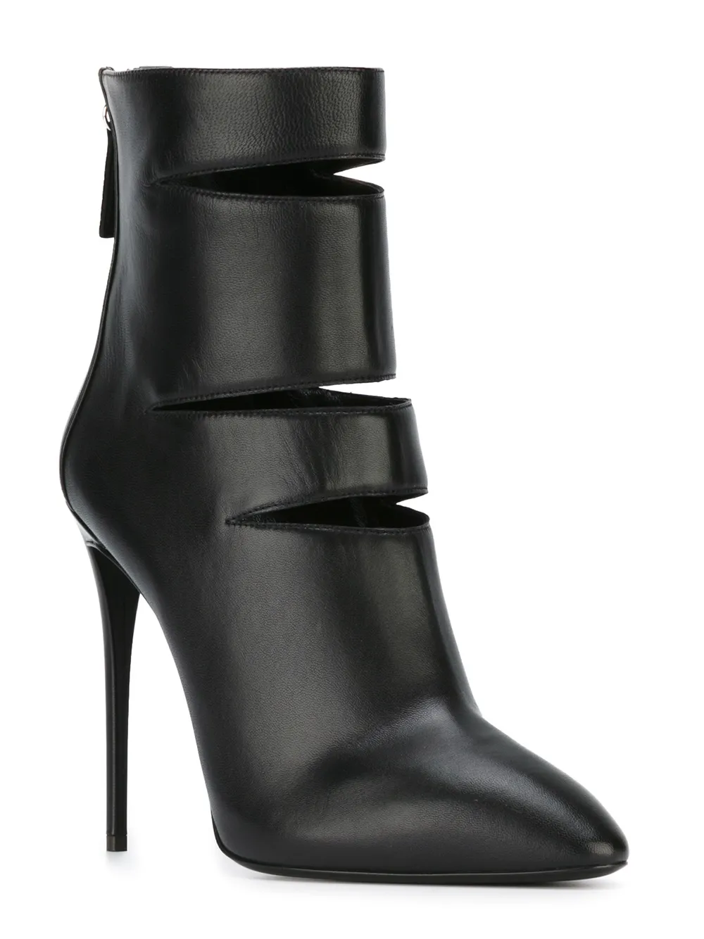 Giuseppe Zanotti cut out detail boots Black