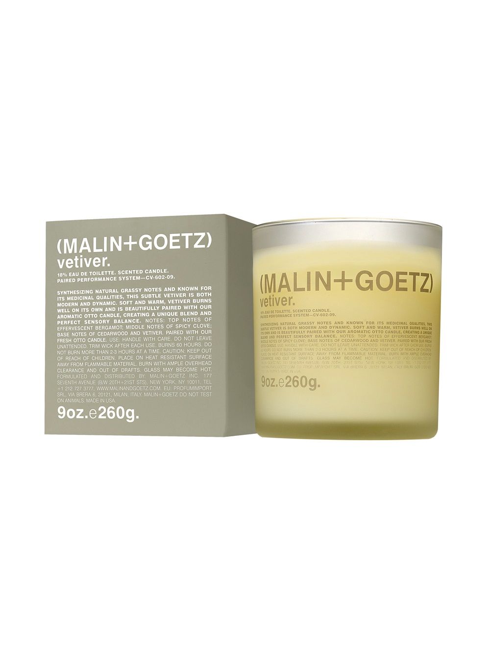 

MALIN+GOETZ Vetiver Candle - Neutrals