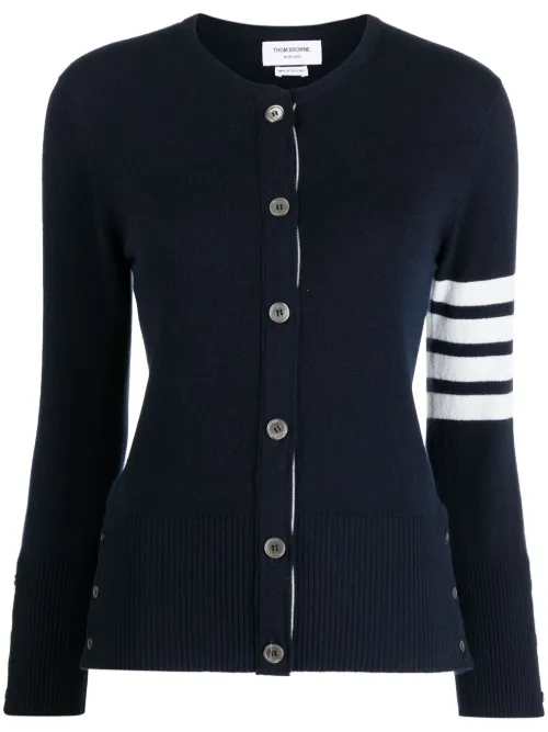 Cardigan rayé en cachemire - Thom Browne - Modalova