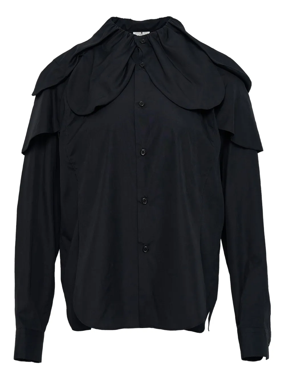 ［10AW］コムデギャルソン　ギャザートレンチコート　ノワールケイニノミヤ　タオ noir kei ninomiya comme des garcons 2022aw dress size S NEW