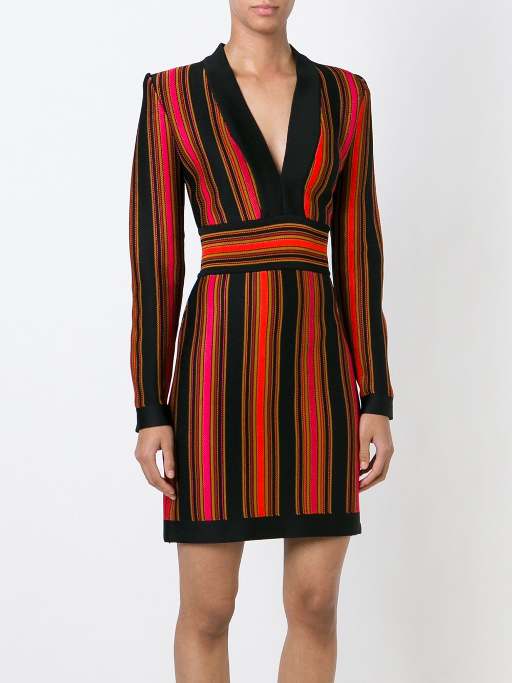 Balmain striped dress Women