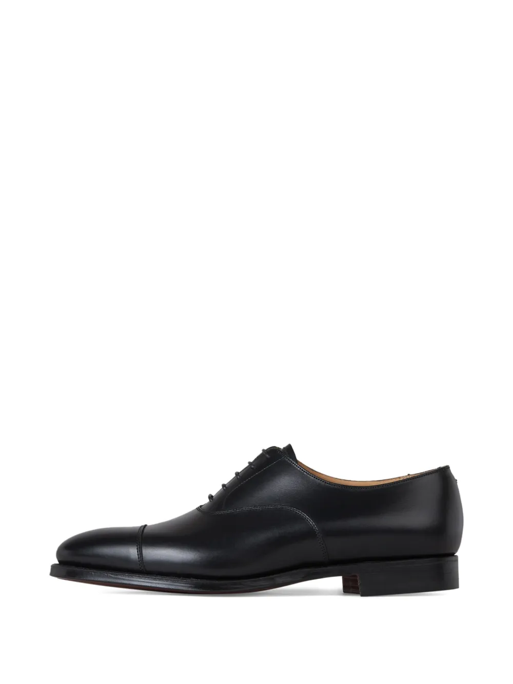 Crockett & Jones leather oxford shoes Black