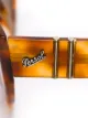 Persol Pre-Owned نظارة شمسية سلحفاة صدف عين قط