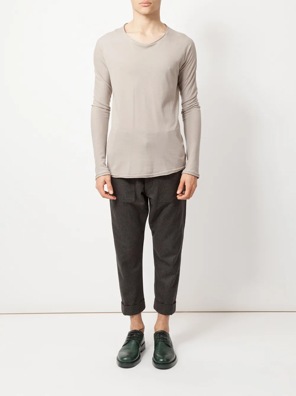 Leclaireur long sleeved T-shirt - Bruin