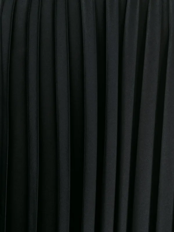 Noir Kei Ninomiya シアープリーツ スカート | ブラック | FARFETCH JP