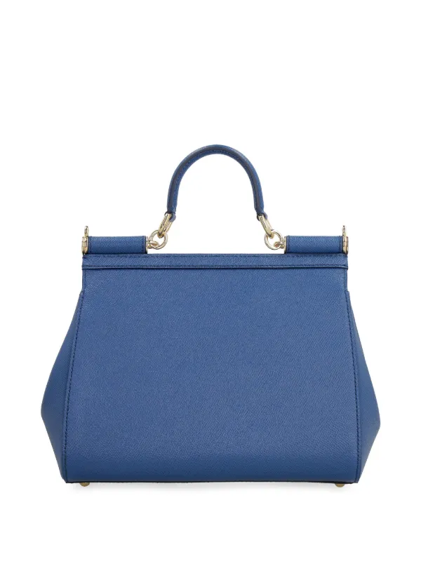 Dolce & Gabbana Large Sicily Tote Bag | Blue | FARFETCH AO