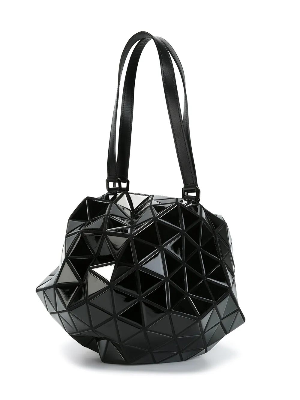 Bao Bao Issey Miyake 'planet' Shoulder Bag In Black