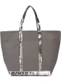 Vanessa Bruno sequin trim shopping tote - Grey