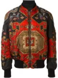 Givenchy Persian print bomber jacket - Red
