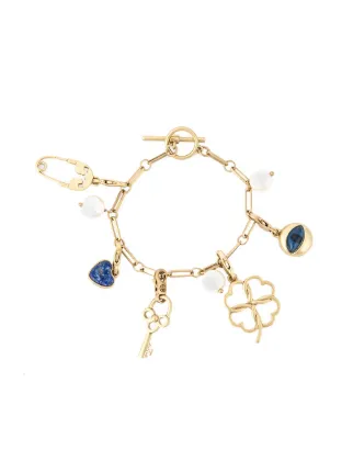 Tory Burch Charm Bracelet Farfetch Tory Burch Charm Bracelet