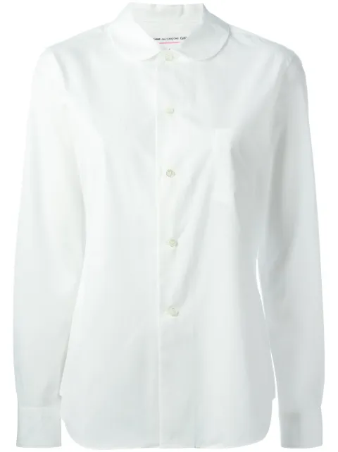 Comme Des Garçons Girl Peter Pan collar oversized shirt