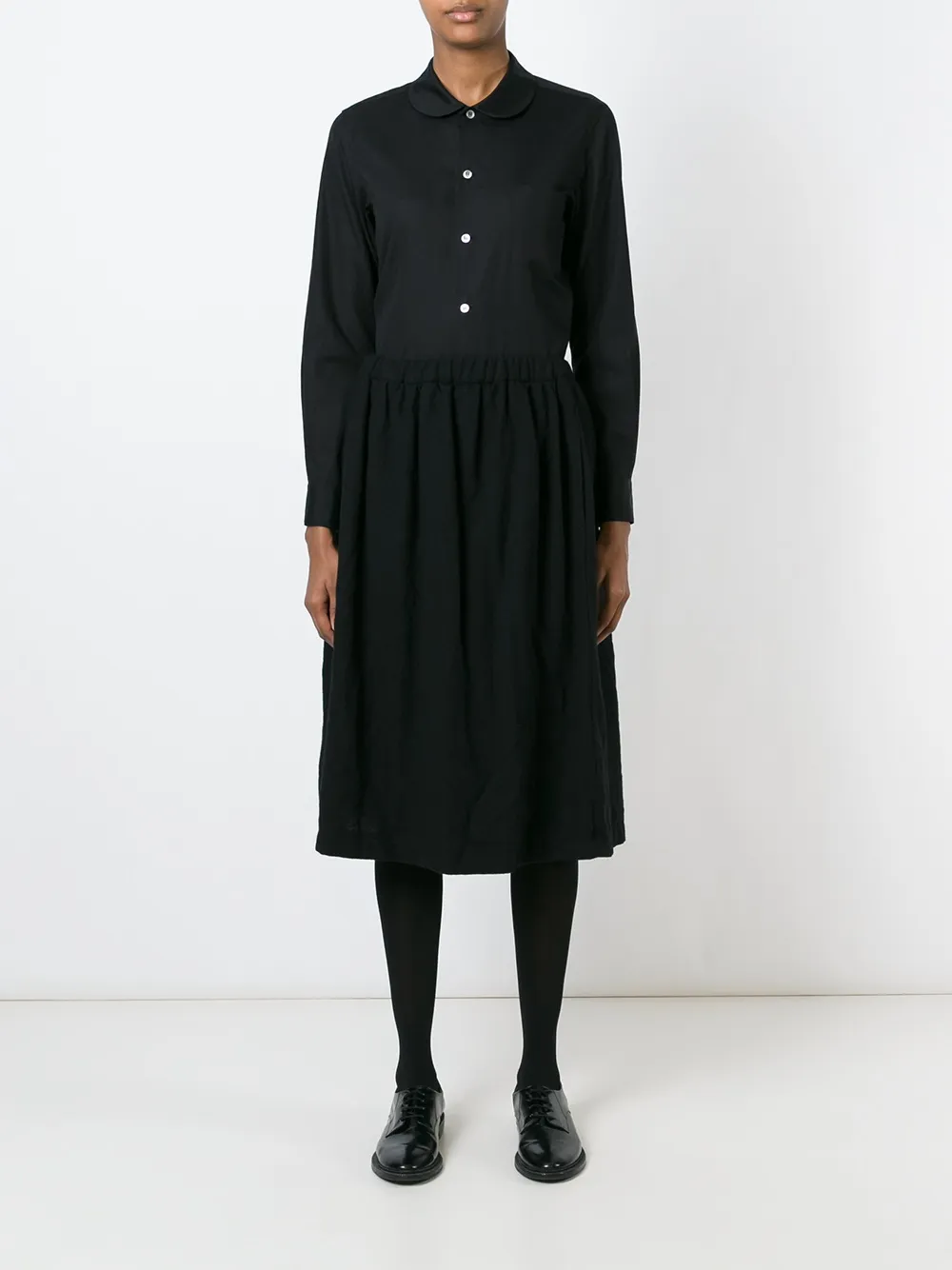Comme Des Garçons Girl pleated skirt - Zwart