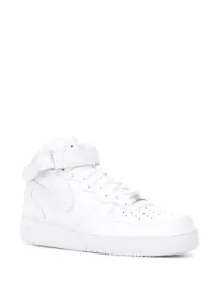 nike white high top sneakers