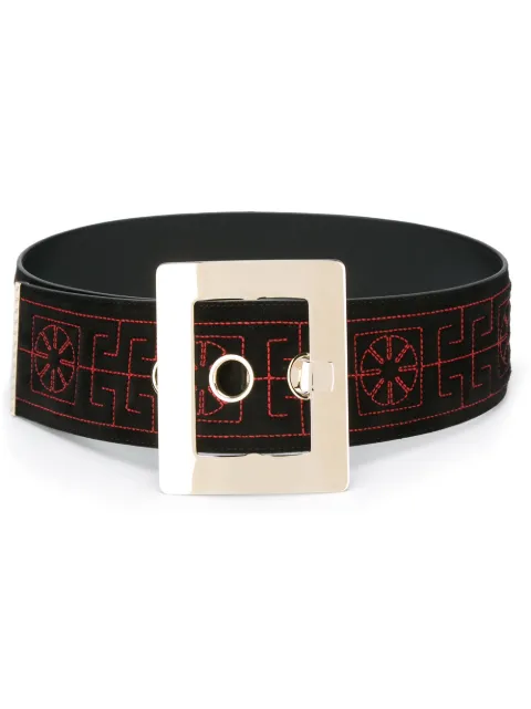 Versace '#Greek' velvet belt