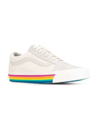 vans with rainbow soles