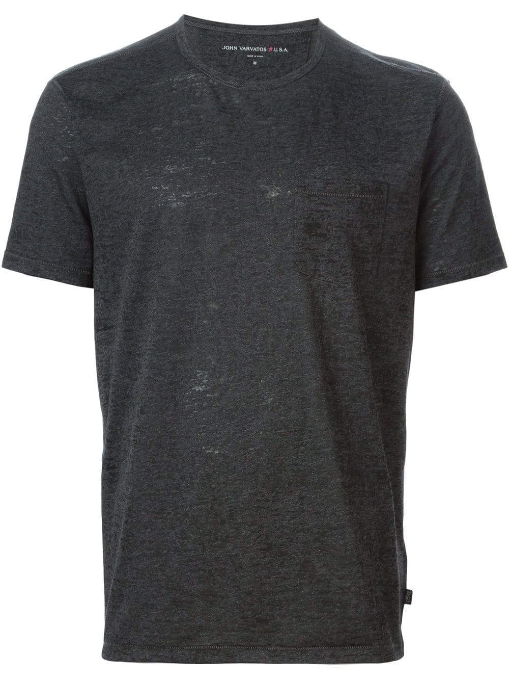 John Varvatos Round Neck T-shirt In Grey
