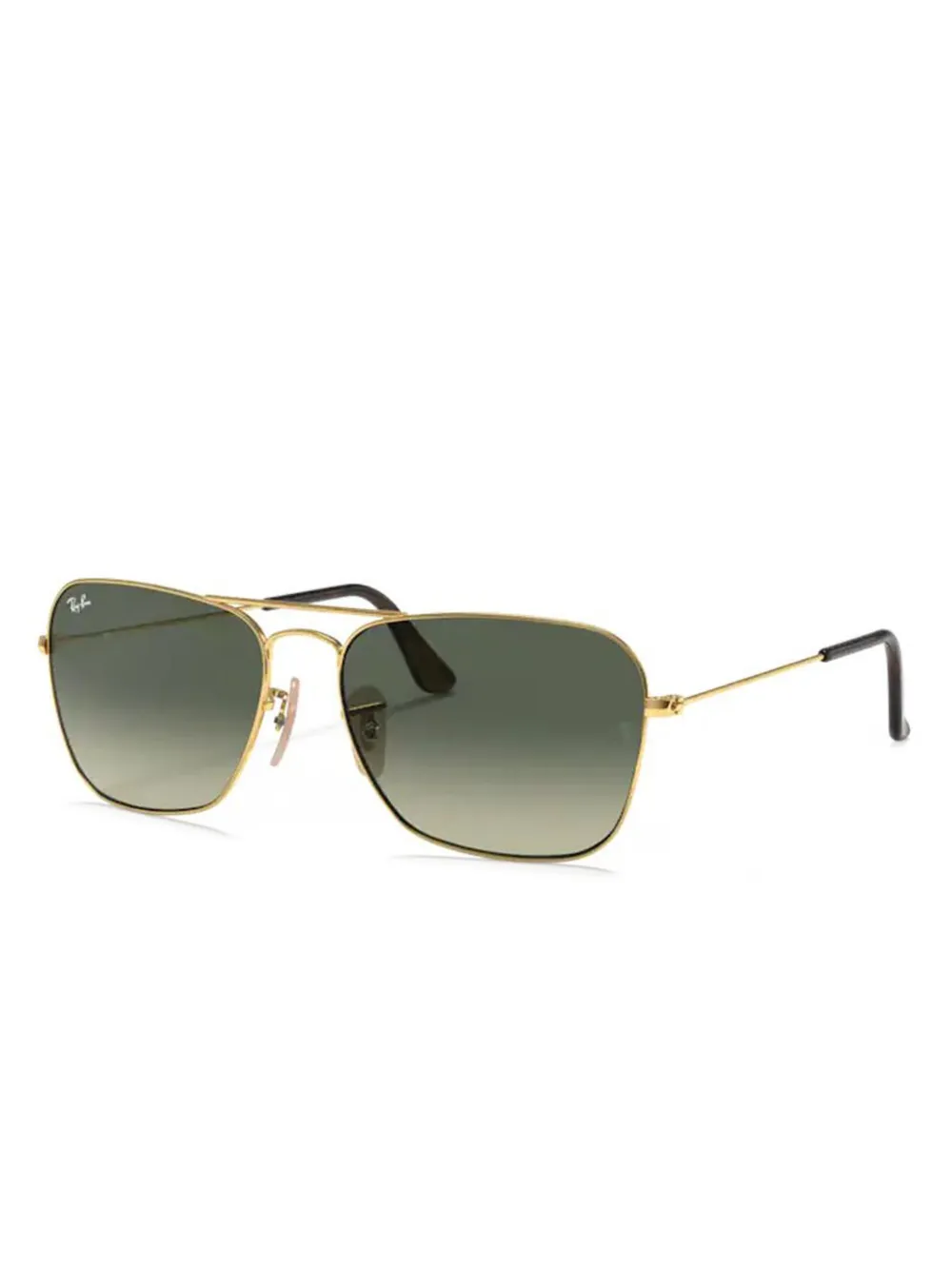 Ray-Ban rectangular frame sunglasses | Gold | Image 1