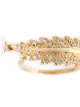 Elise Dray embellished leaf ring