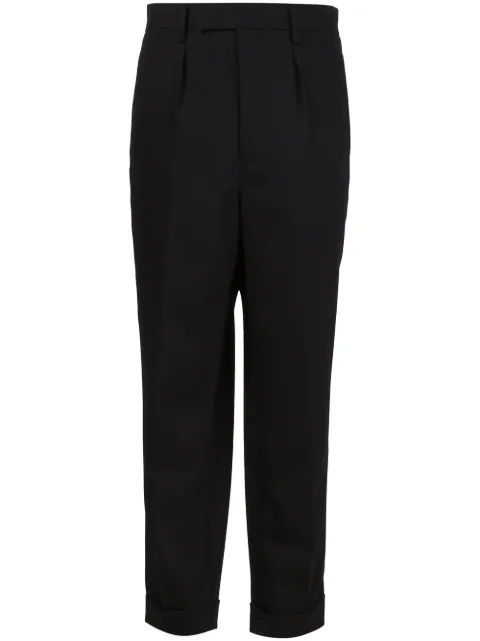 Junya Watanabe wide leg turn-up trousers