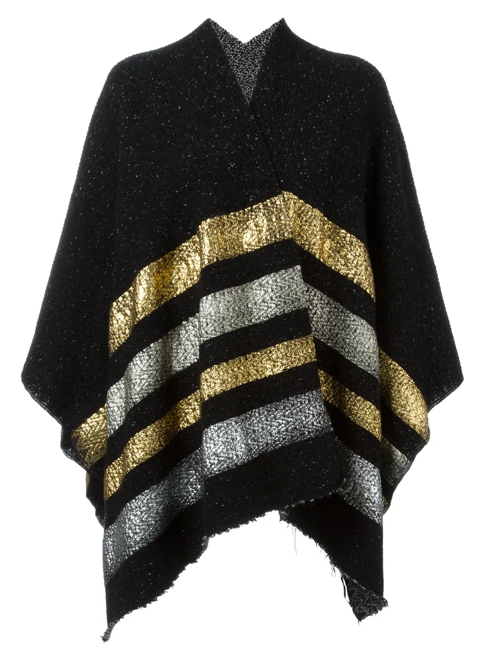 Ermanno Gallamini striped cardigan | Black | Image 1