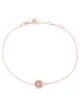 Image 1 of Astley Clarke 14kt rose gold mini 'Icon Aura' diamond bracelet