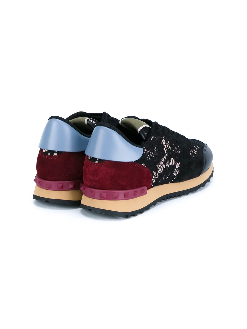 Valentino Garavani Rockrunner lace sneakers Black