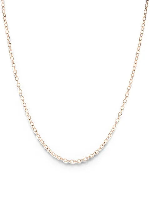 Irene Neuwirth 18kt gold oval link chain necklace