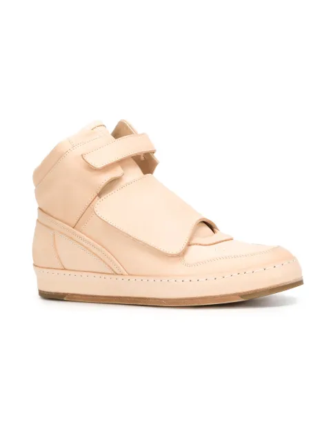 Hender Scheme hook & loop strap hi-top sneakers