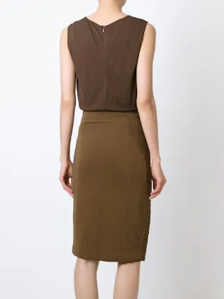 Jay Ahr Origami Panel Dress Farfetch Jay Ahr Origami Panel Dress
