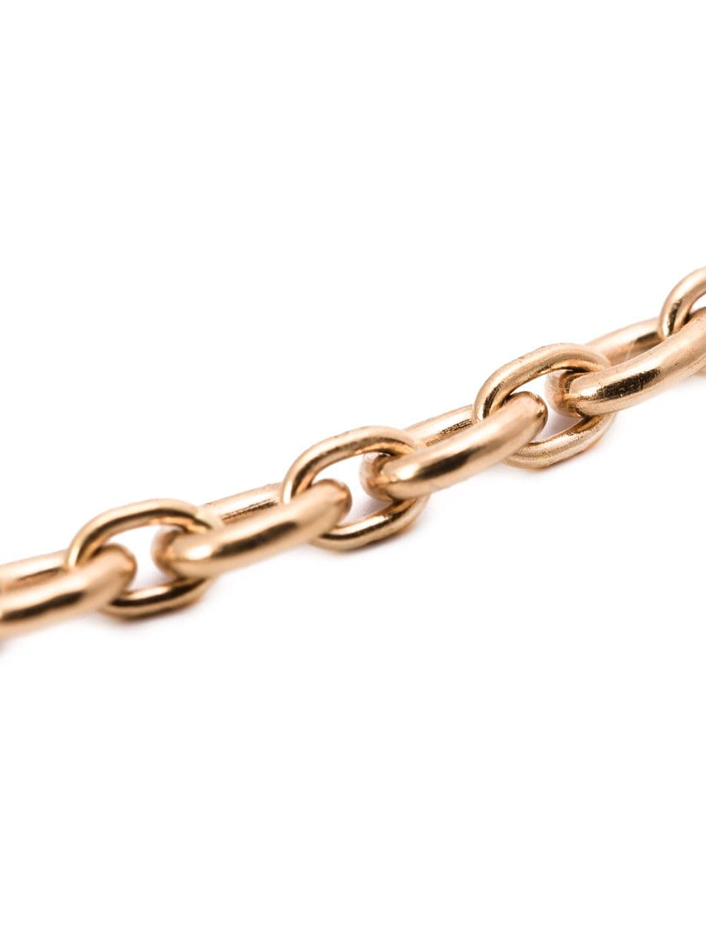 Shop Irene Neuwirth 18kt Rose Gold Oval Chain In Metallic