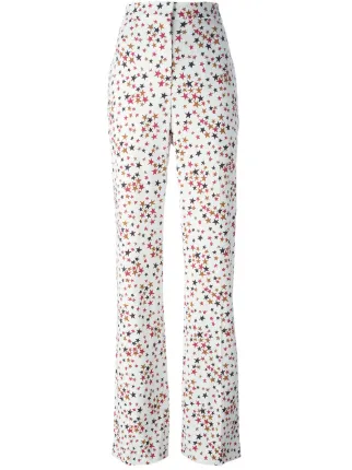 star flared trousers