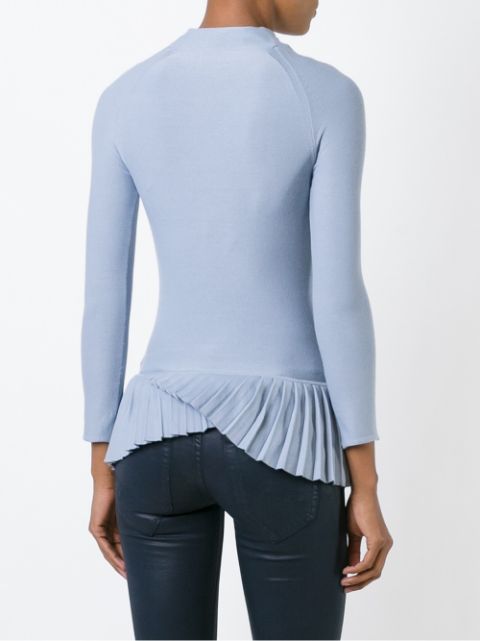 Emporio Armani Folded Hem Sweater - Farfetch