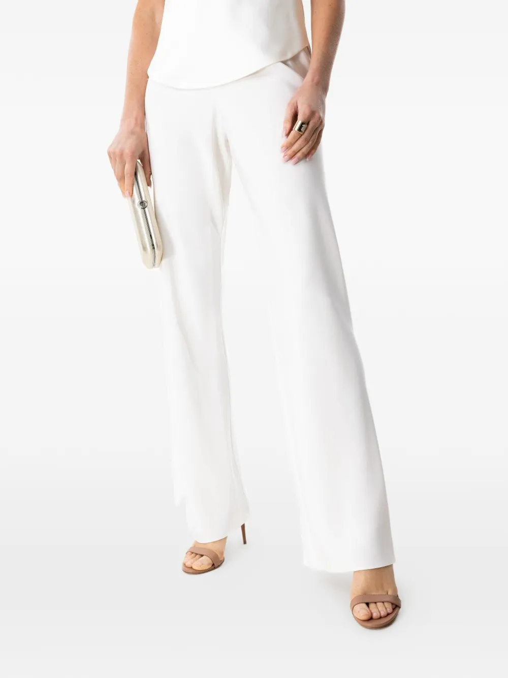 Flared Palazzo Pants