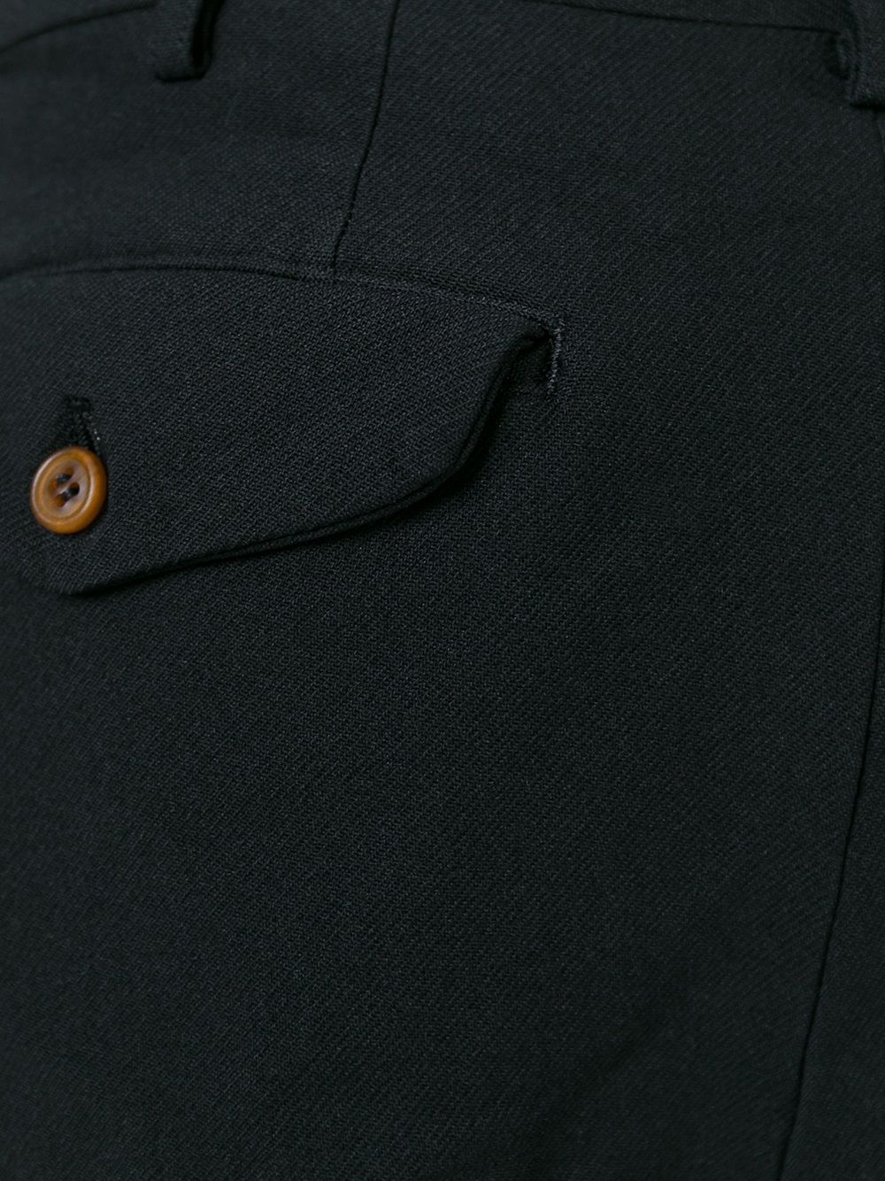 Comme Des Garçons Homme Deux Pleated Detail Bermuda Shorts In Black