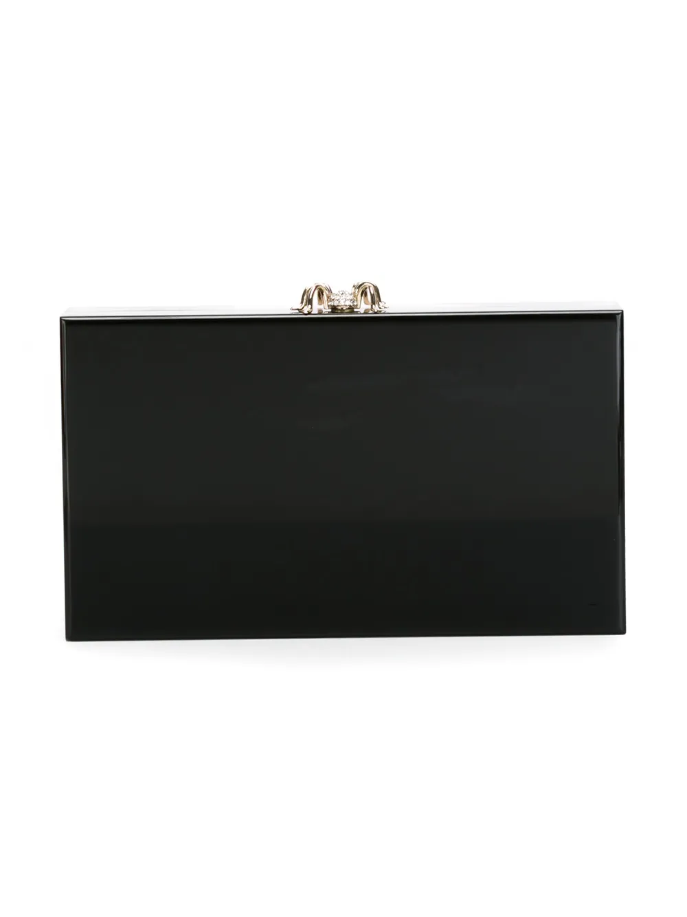 Charlotte Olympia clutch met 'Pandora' pug print Beige