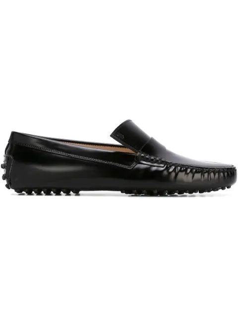 Tod's asymmetric tong driving shoes