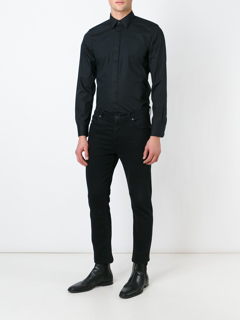 Diesel Concealed Fastening Buttoned Shirt - Farfetch