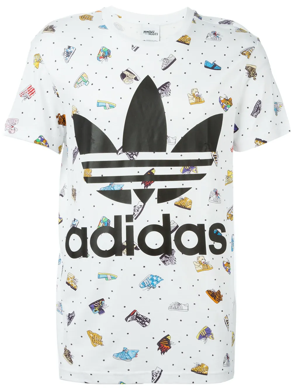 Adidas Originals x Jeremy Scott T-shirt Wit