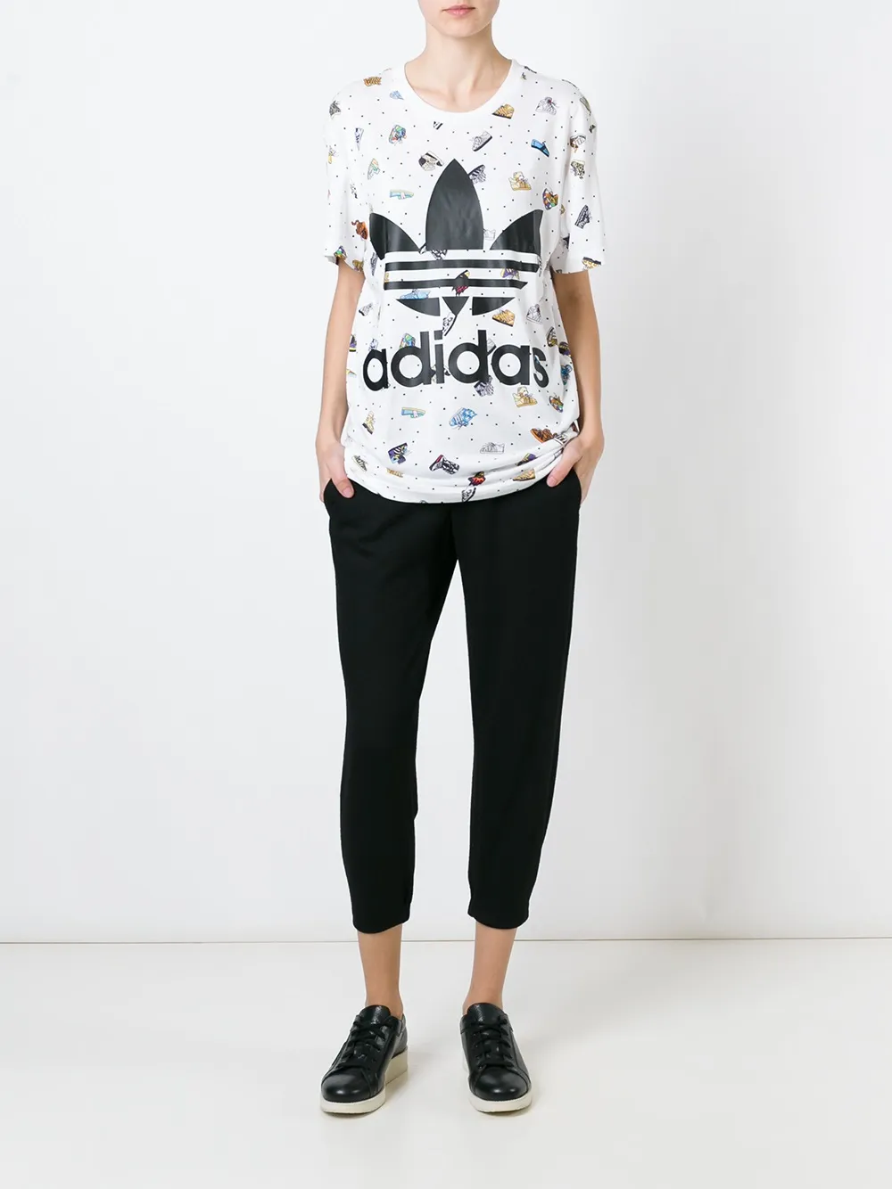 adidas Originals x Jeremy Scott T-shirt Wit