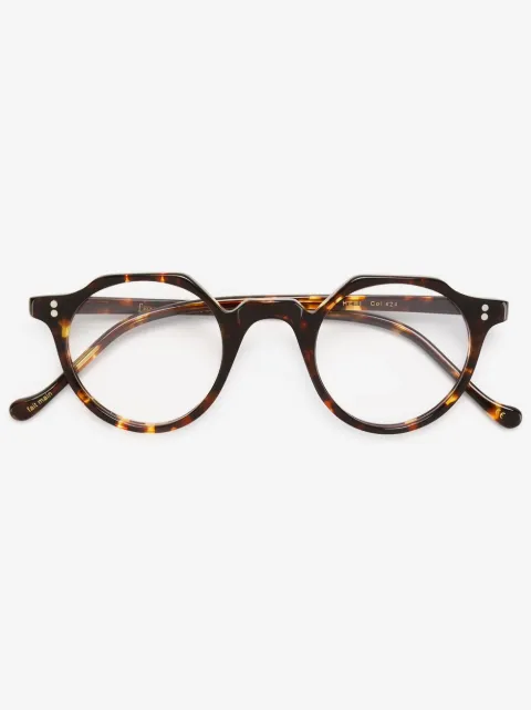 Lesca Brille mit Schildpattoptik