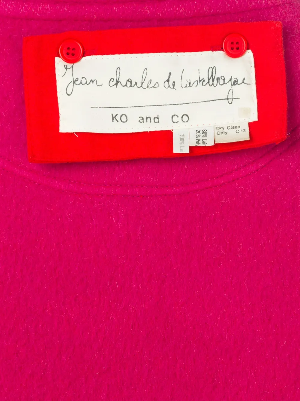 JC de Castelbajac Pre-Owned Cappotto oversize reversibile | Image 8