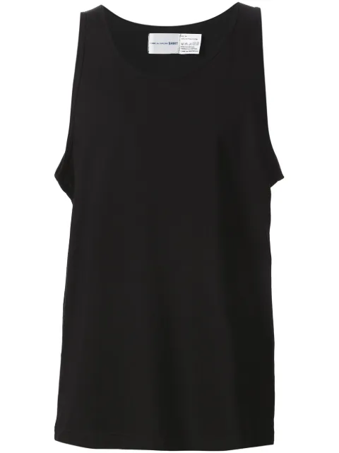 Comme Des Garçons Shirt scoop neck tank top 