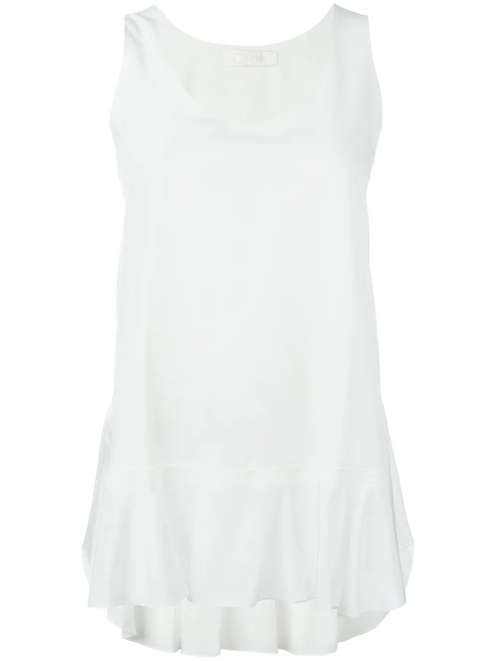 Chloé sleeveless top - Bianco