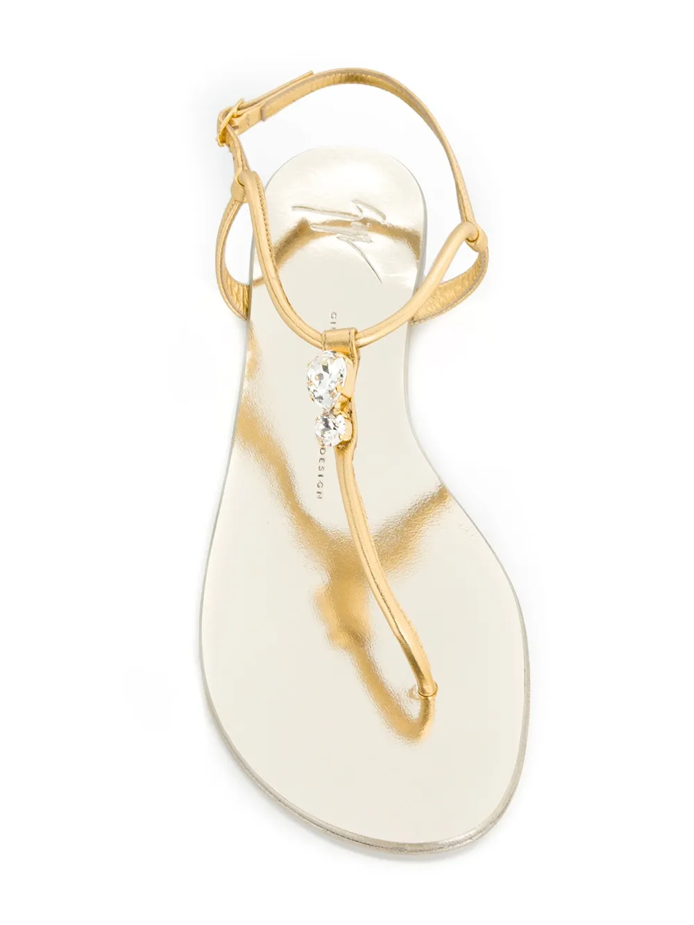 Giuseppe Zanotti thong strap sandals Metallic