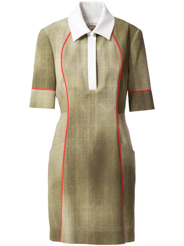 fendi green dress